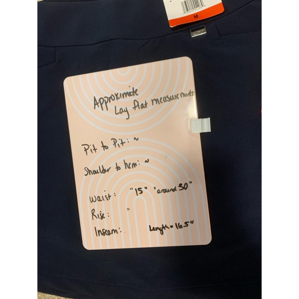 Greg Norman Golf Skirt medium Navy blue NEW with tags and mesh liner summer - Picture 11 of 17